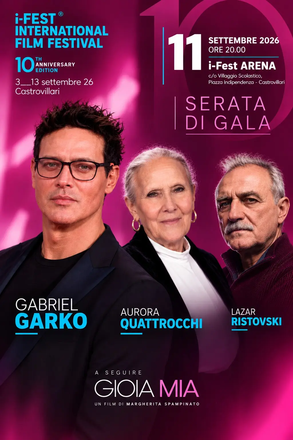 SERATA DI GALA GARKO/QUATTROCCHI/RISTOVSKI